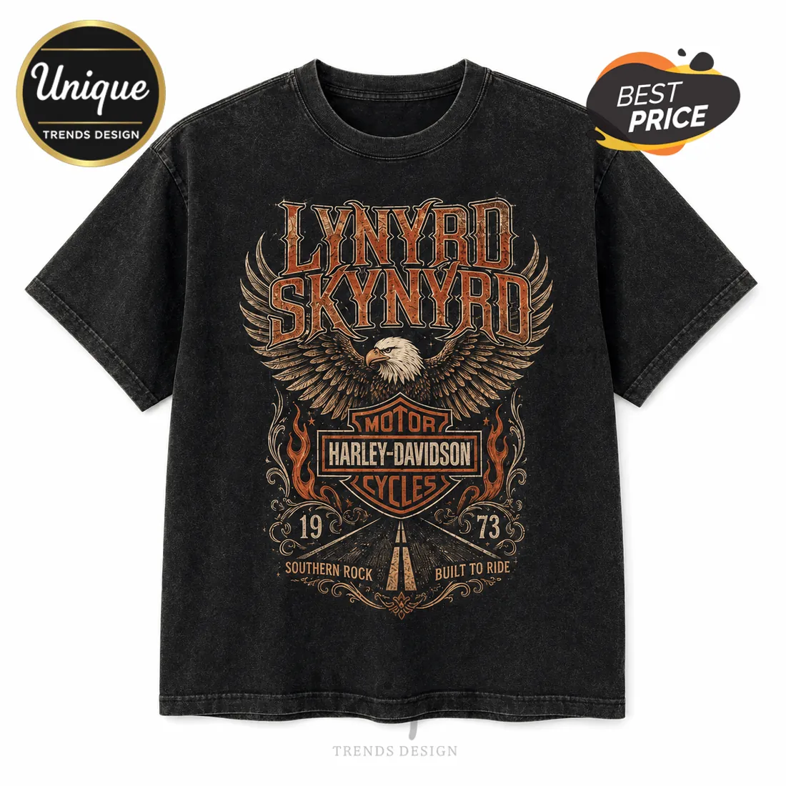 Lynyrd Skynyrd x Harley-Davidson Southern Rock T-Shirt Lynyrd Skynyrd x Harley-Davidson Southern Rock T-Shirt