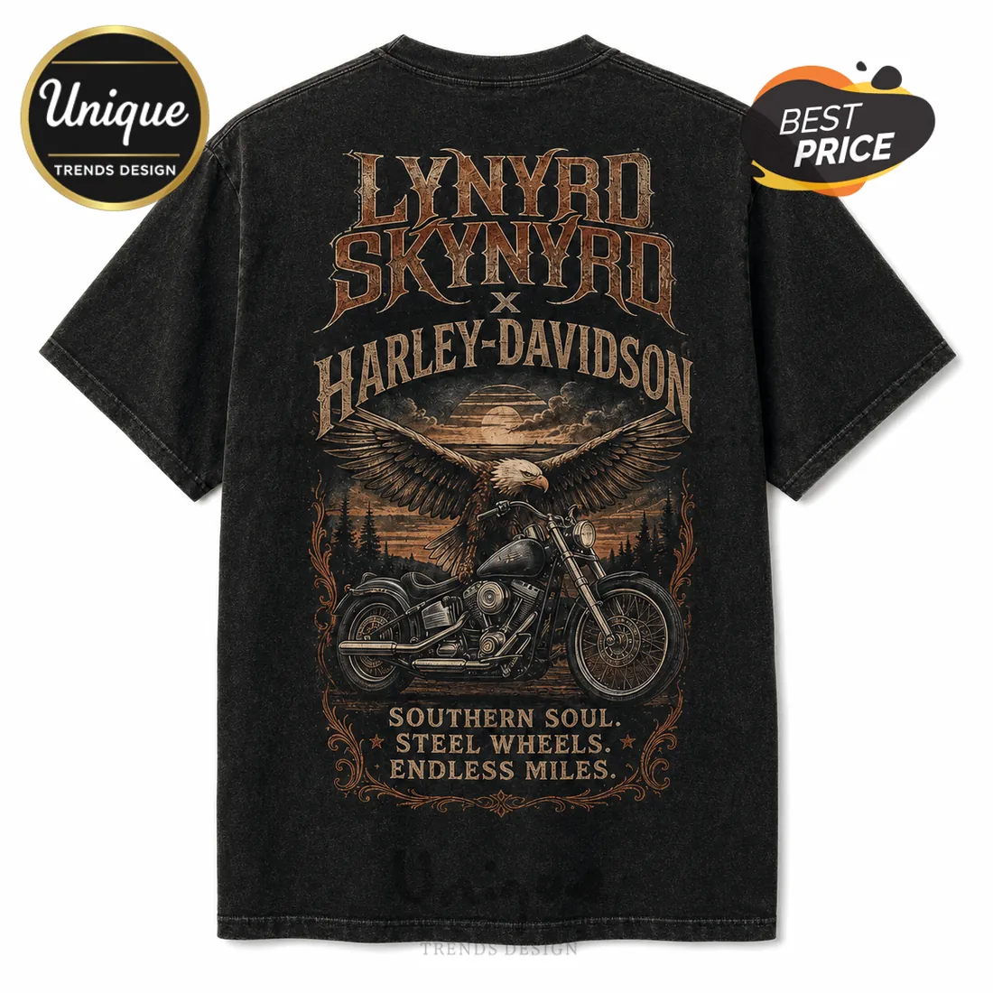 Lynyrd Skynyrd x Harley-Davidson Southern Rock T-Shirt Lynyrd Skynyrd x Harley-Davidson Southern Rock T-Shirt