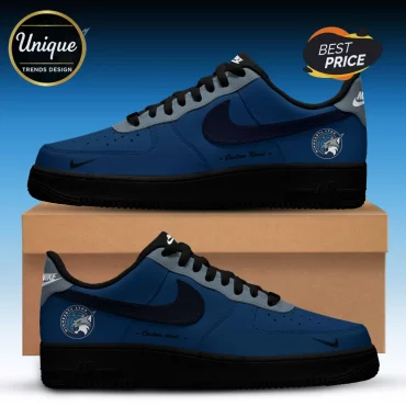 Minnesota Lynx Nike Air Force 1 Low Custom Basketball Shoes