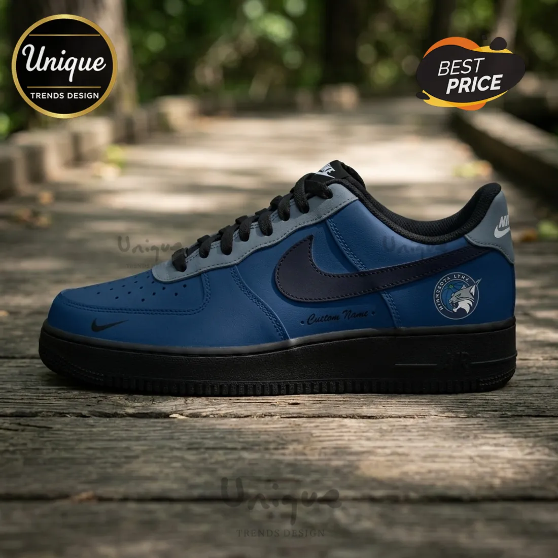 Minnesota Lynx Nike Air Force 1 Low Custom Basketball Shoes Minnesota Lynx Nike Air Force 1 Low Custom Basketball Shoes