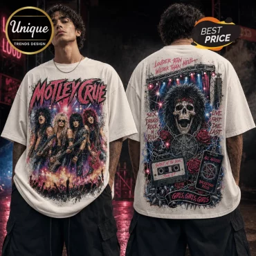 Motley Crue Shout At The Devil Rock Band T-Shirt