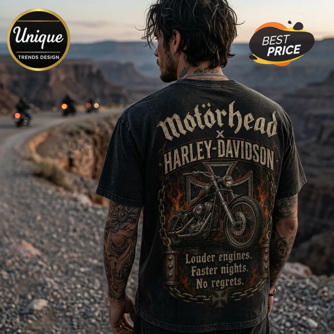 Motörhead x Harley-Davidson Limited Edition T-Shirt Motörhead x Harley-Davidson Limited Edition T-Shirt