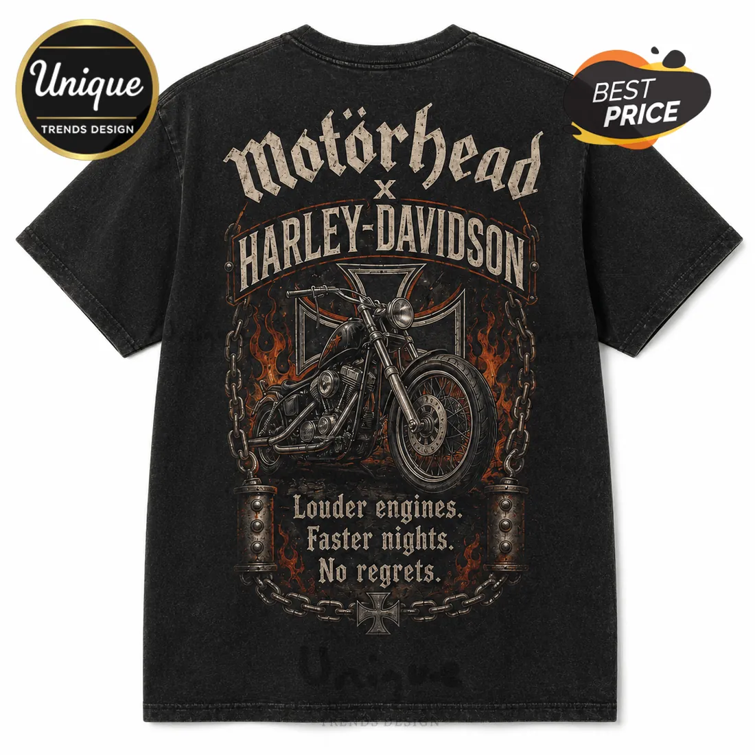 Motörhead x Harley-Davidson Limited Edition T-Shirt Motörhead x Harley-Davidson Limited Edition T-Shirt