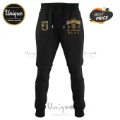 Black joggers featuring gold 2026 New South Wales Blues Champions text, Ampol logo, and team crest on the front.!