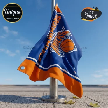 New York Knicks NBA Finals Champions House Flag 2026