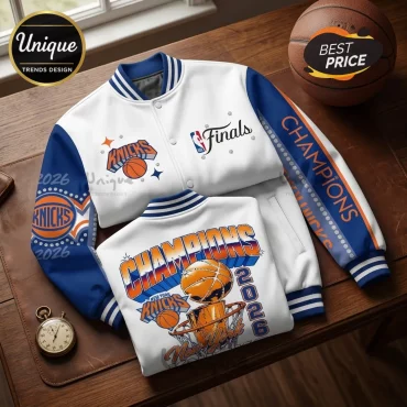 New York Knicks NBA Finals Champions Limited Edition Varsity Jacket
