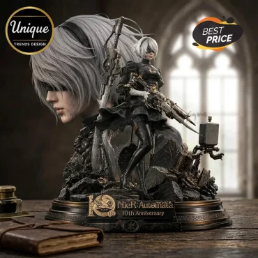 Nier Automata 2B 10th Anniversary Resin Figure