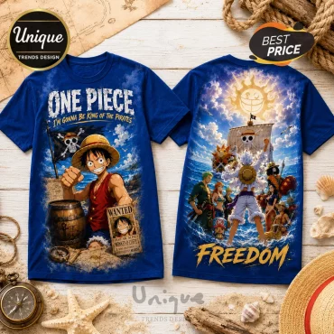 One Piece Monkey D Luffy Freedom T-Shirt