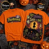 ParaNorman See the Strange Save the Day Orange T-Shirt