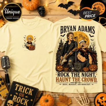 Popeye x Bryan Adams Cream Halloween T-Shirt