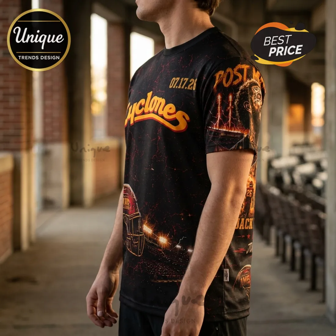 Post Malone Iowa State Cyclones 2026 Tour T-Shirt Post Malone Iowa State Cyclones 2026 Tour T-Shirt