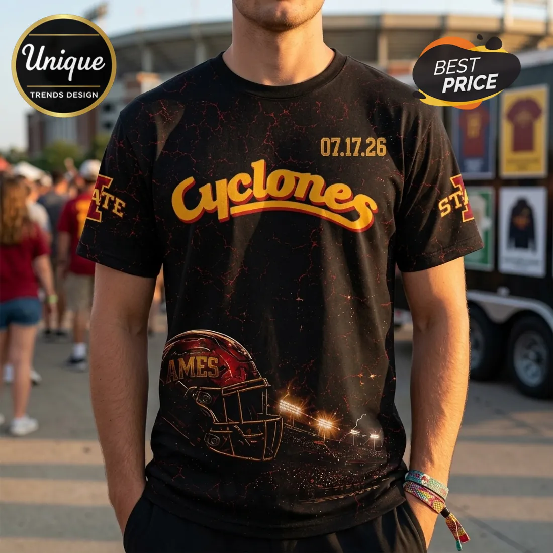 Post Malone Iowa State Cyclones 2026 Tour T-Shirt Post Malone Iowa State Cyclones 2026 Tour T-Shirt