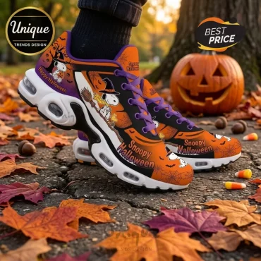 Snoopy Halloween Orange Air Max Plus Sneakers