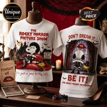 Snoopy Rocky Horror Picture Show Halloween T-Shirt