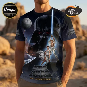 Star Wars 50th Anniversary Cast Signature T-Shirt