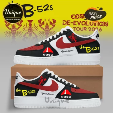 The B-52s x Devo Cosmic De-Evolution 2026 Air Force 1 Sneakers
