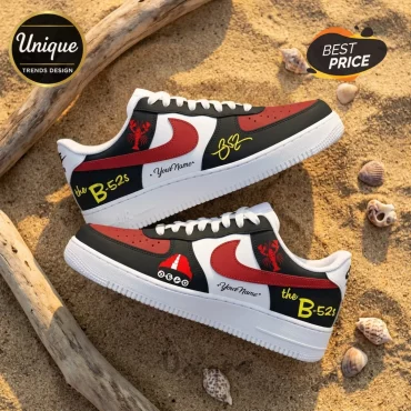 The B-52s x Devo Cosmic De-Evolution 2026 Air Force 1 Sneakers