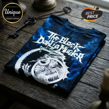 The Black Dahlia Murder Nocturnal Tour Blue T-Shirt