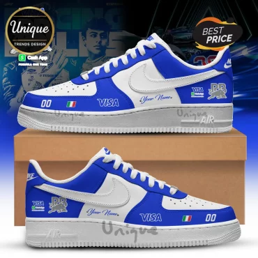 Visa Cash App RB Formula One Custom Air Force 1 Sneakers