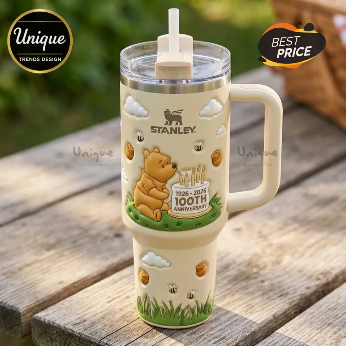 Winnie the Pooh 100th Anniversary 40oz Stanley Tumbler Winnie the Pooh 100th Anniversary 40oz Stanley Tumbler