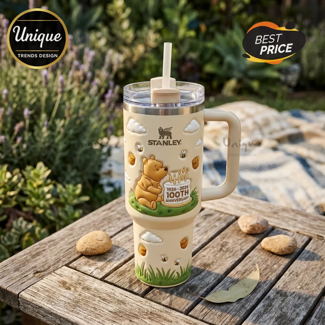 Winnie the Pooh 100th Anniversary 40oz Stanley Tumbler Winnie the Pooh 100th Anniversary 40oz Stanley Tumbler