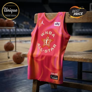 WNBA 2026 All-Star Chicago Pink Custom Basketball Jersey