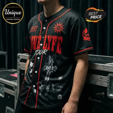 Yeat Love Lyfe Tour 2026 Concert Baseball Jersey