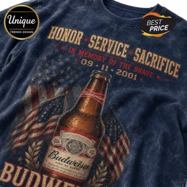 Budweiser 9/11 Remembrance Tribute T-Shirt