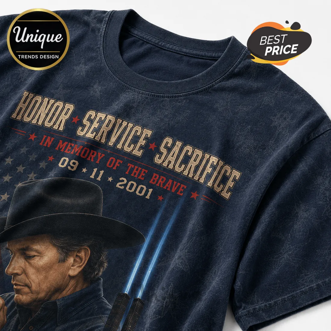 George Strait 9/11 Tribute Never Forgotten T-Shirt George Strait 9/11 Tribute Never Forgotten T-Shirt