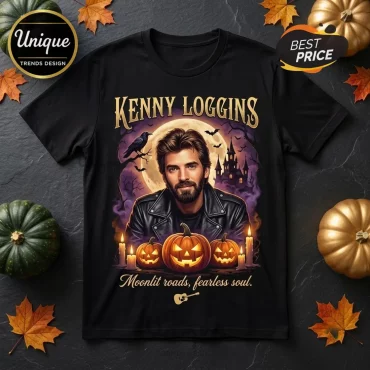 Kenny Loggins Halloween Raven Gothic T-Shirt