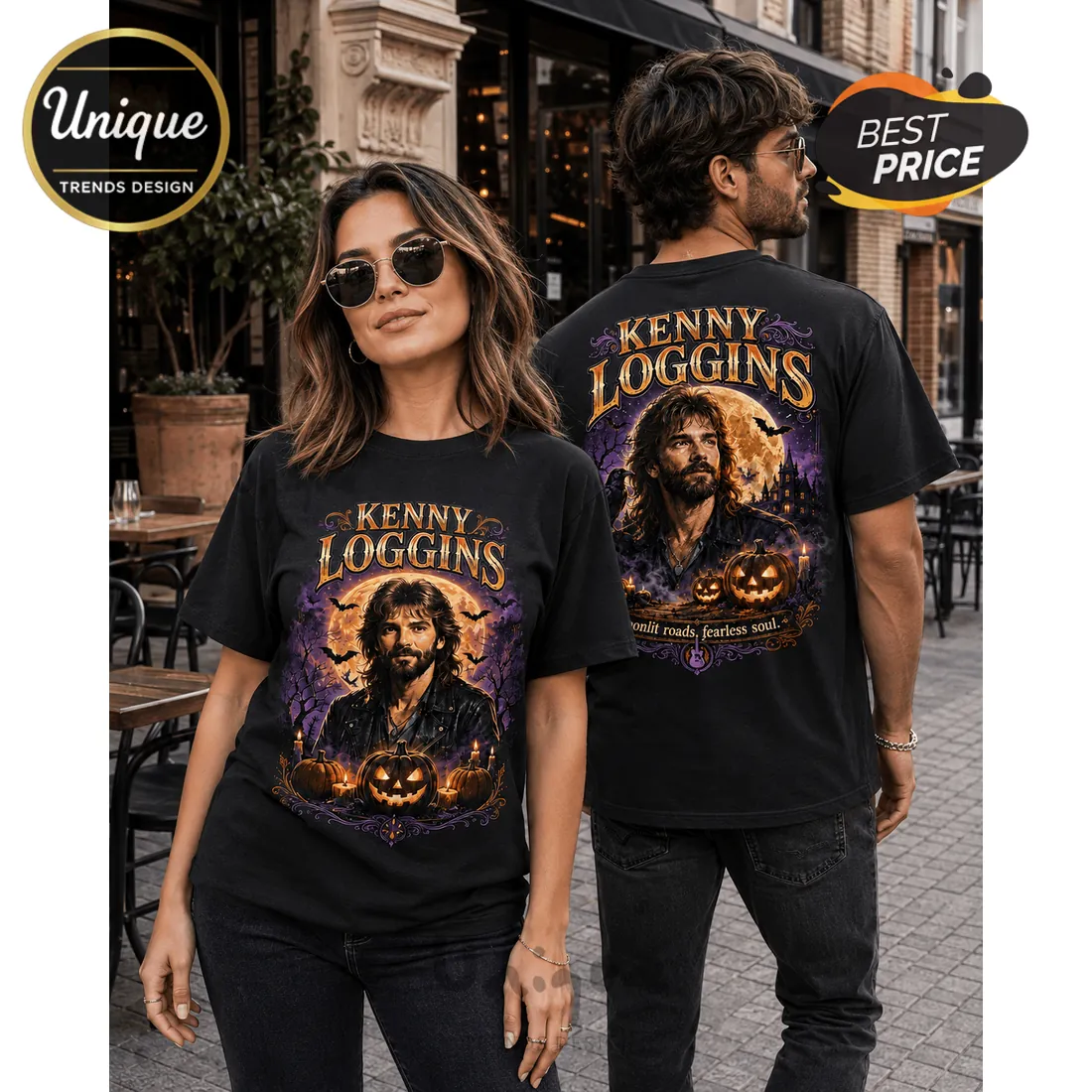 Kenny Loggins Raven Manor Black T-Shirt Kenny Loggins Raven Manor Black T-Shirt