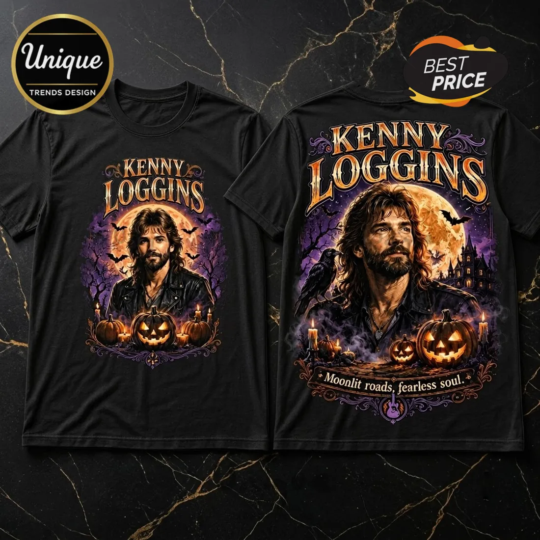 Kenny Loggins Raven Manor Black T-Shirt Kenny Loggins Raven Manor Black T-Shirt