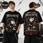 Megadeth Snoopy Thrash Metal T-Shirt