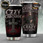 Ozzy Osbourne Gothic Skull Tumbler