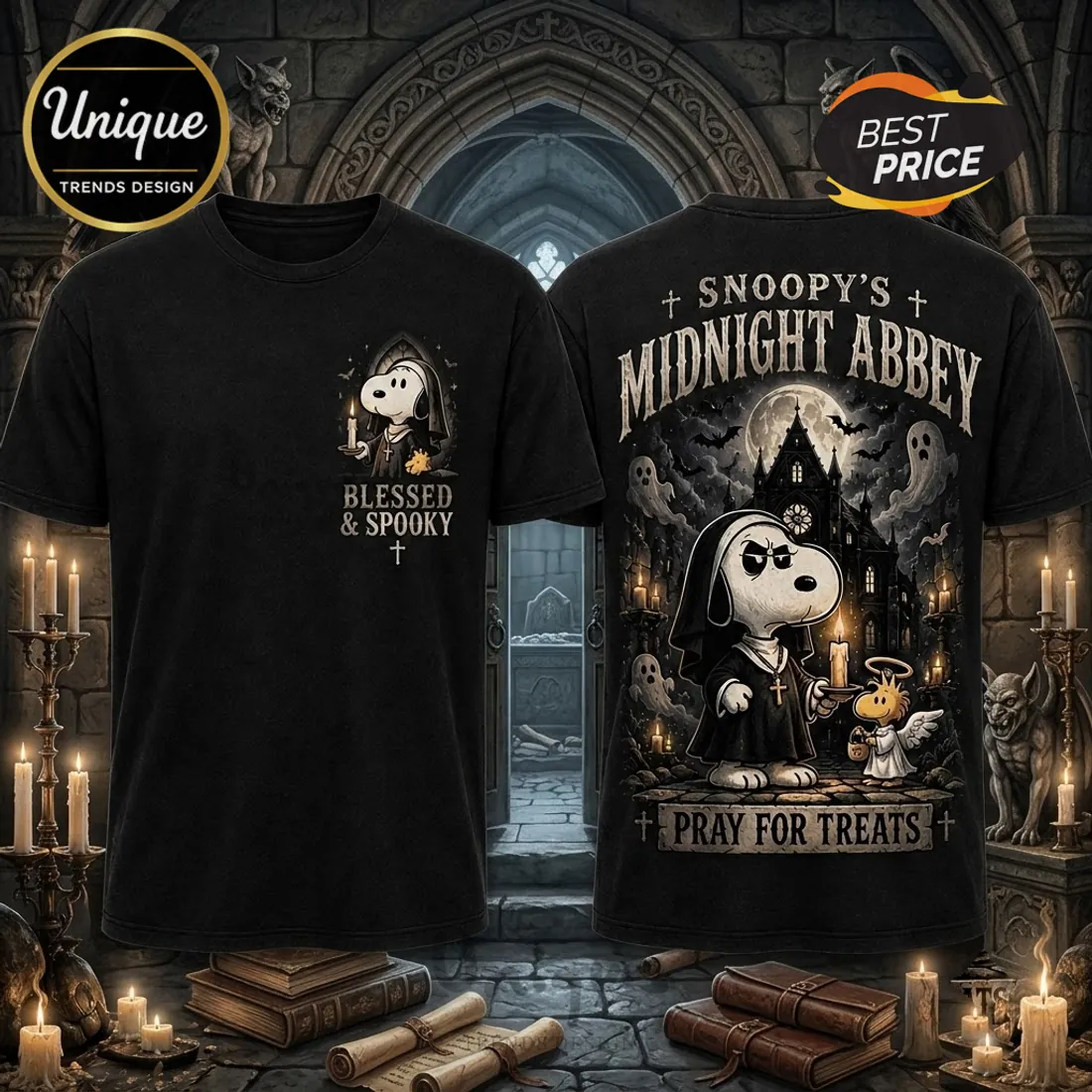 Snoopy Blessed and Spooky Halloween 2026 Shirt Snoopy Blessed and Spooky Halloween 2026 Shirt