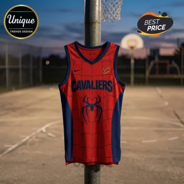 Spider-Man x Cleveland Cavaliers 2026 Basketball Jersey