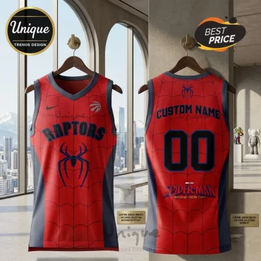 Spider-Man x Toronto Raptors 2026 Edition Basketball Jersey
