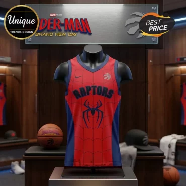 Spider-Man x Toronto Raptors 2026 Edition Basketball Jersey
