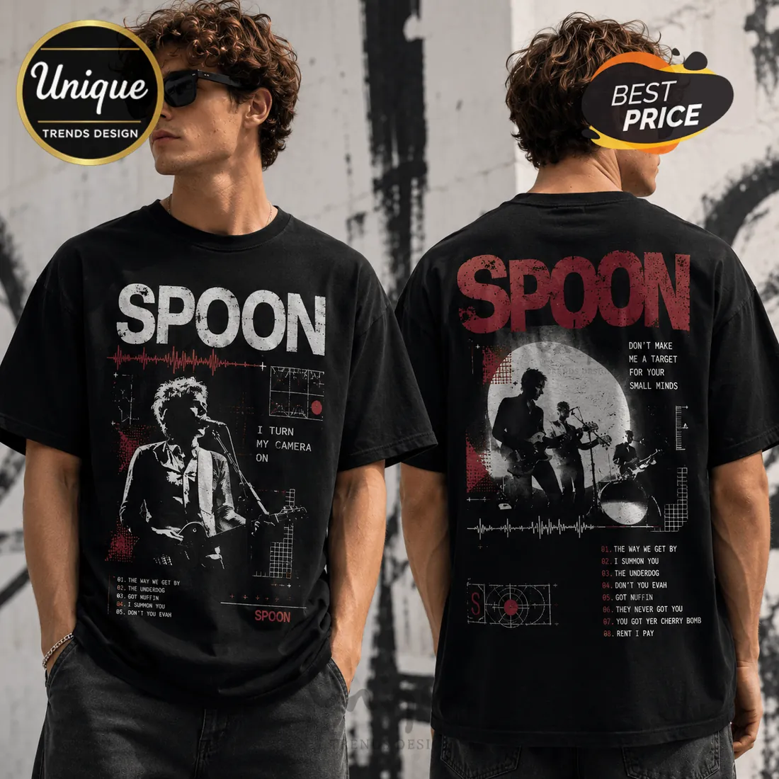 Spoon I Turn My Camera On T-Shirt 2026 Spoon I Turn My Camera On T-Shirt 2026