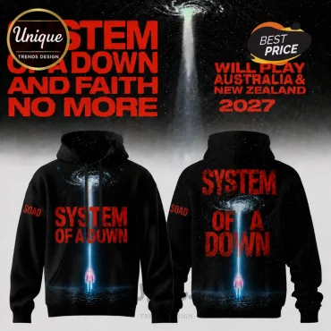 System Of A Down Faith No More Australia Tour 2027 Hoodie