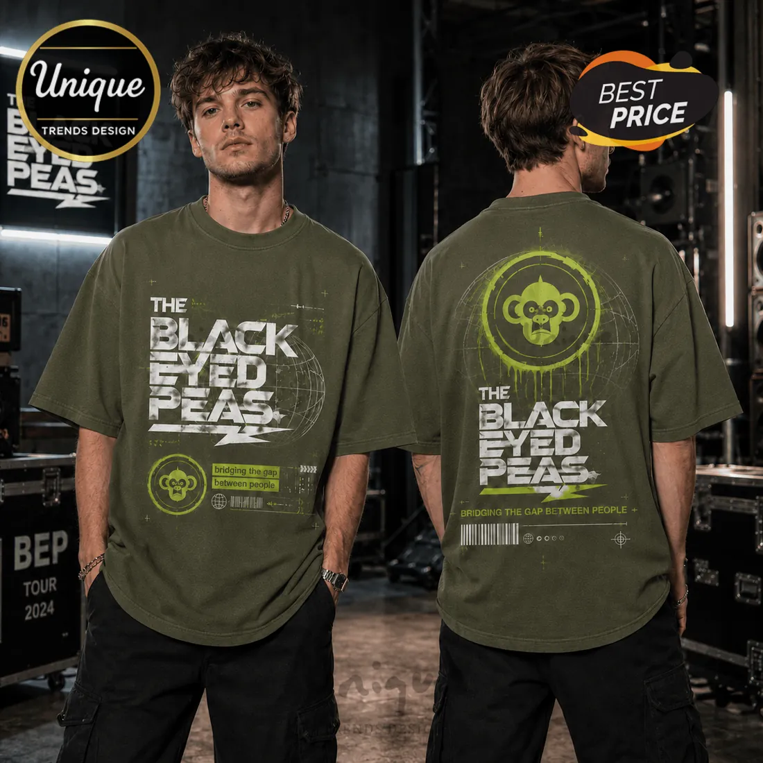 The Black Eyed Peas Bridging The Gap T-Shirt The Black Eyed Peas Bridging The Gap T-Shirt