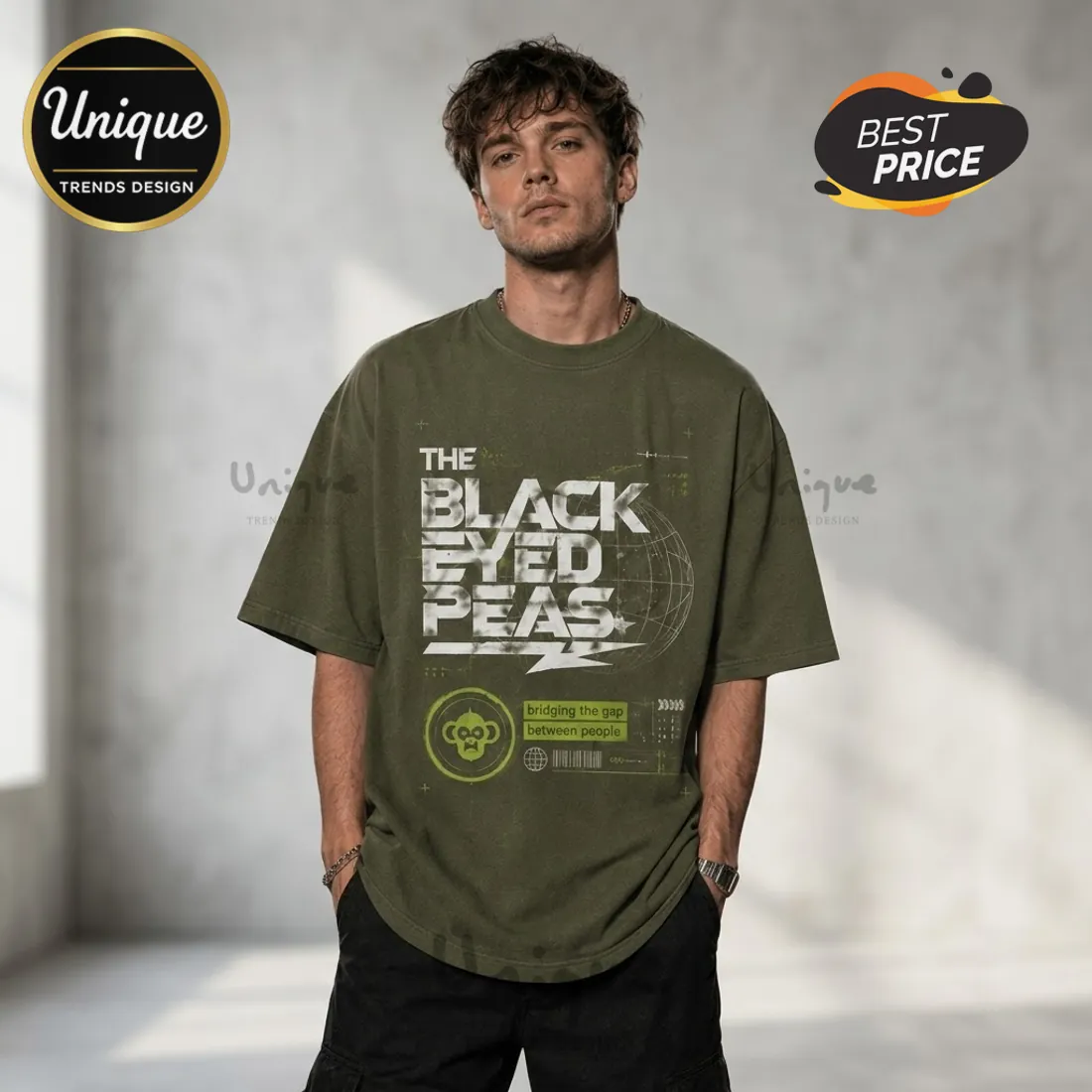 The Black Eyed Peas Bridging The Gap T-Shirt The Black Eyed Peas Bridging The Gap T-Shirt