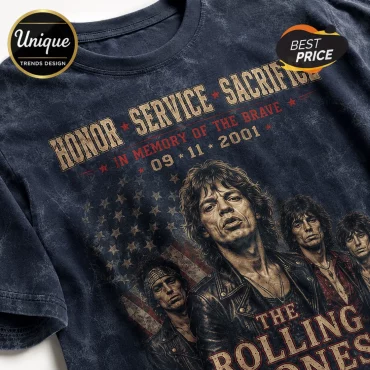 The Rolling Stones 9/11 Remembrance Tribute T-Shirt